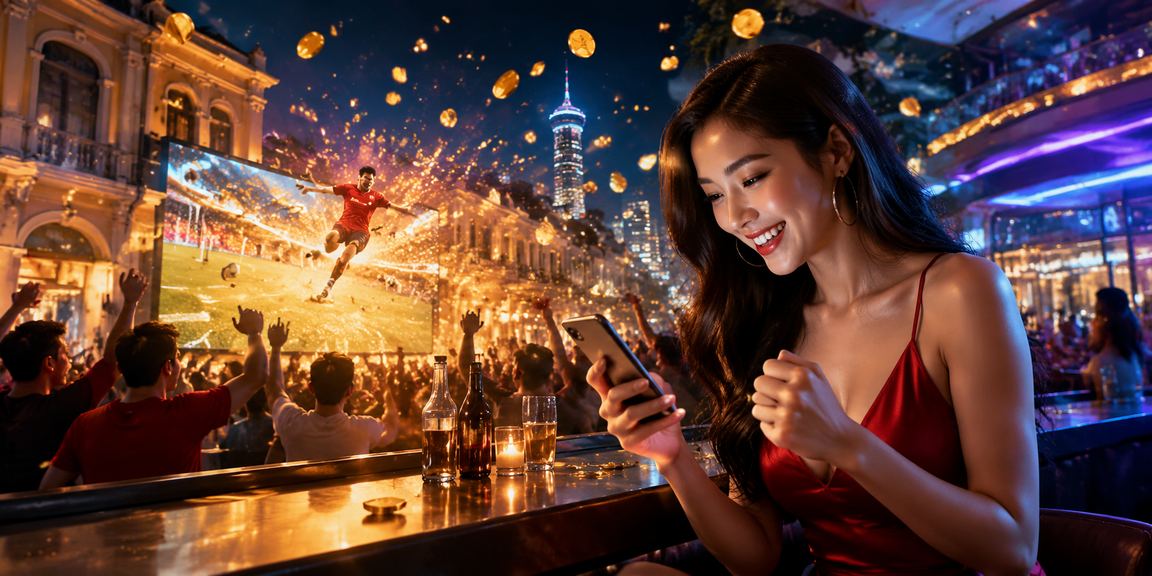 Người dùng tại TP Hồ Chí Minh xem ứng dụng thể thao và lịch live trên điện thoại